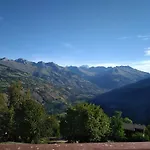 Montchavin La Plagne, Pistes 50m, Balcon Vue Mont Blanc La Plagne