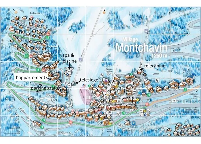 Appartamento Montchavin La Plagne, Pistes 50m, Balcon Vue Mont Blanc La Plagne