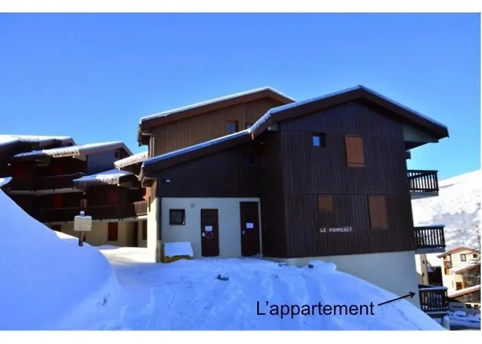 Montchavin La Plagne, Pistes 50m, Balcon Vue Mont Blanc