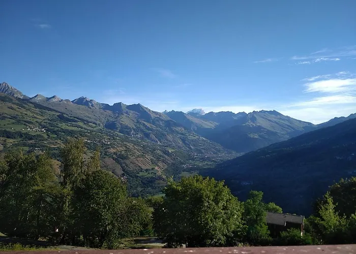 Montchavin La Plagne, Pistes 50m, Balcon Vue Mont Blanc La Plagne